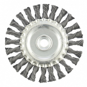 Щетка торцевая 175 мм металл