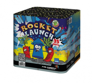 Салютная установка "ROCKET LAUNCH" 25мм/25 залпов