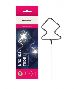 Бенгальская свеча "Ёлочка гори"