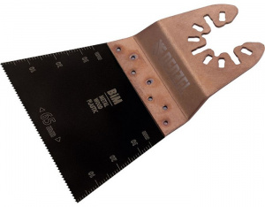 Насадка-лезвие прямая по металлу и дереву BiM 65*1,2мм мелкий зуб DENZEL