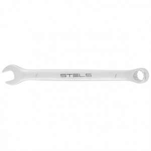 Ключ комбинированный  7мм STELS матовый хром