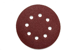 Круг абразивный под "липучку" с отверстиями 125мм Р240 VIRA