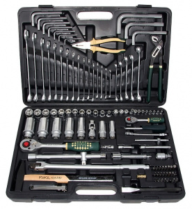 Набор инструмента FORCE 107 предметов 1/2", 1/4", 6гр. F-41071