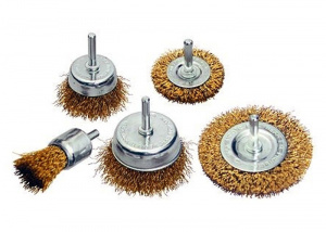 Набор щеток для дрели со шпильками 5 шт. Matrix