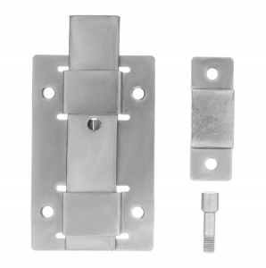 Задвижка дверная ЗД-02, цинк