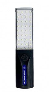 Лампа переносная аккумуляторная, светодиодная с проблесковым маячком LED Charging working lamp