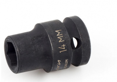 Головка  14мм ДЕЛО ТЕХНИКИ 6-гранная ударная 1/2