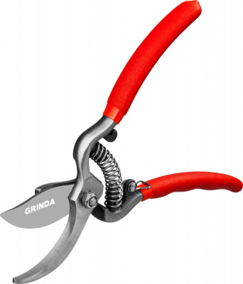 Секатор - мини GRINDA, 150мм, цельнокованый , плоскостной G-1