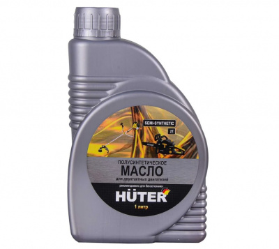 Масло моторное 1л. HUTER 2Т полусинтетика