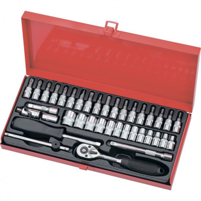 Набор слесарно-монт.с квадр.1/4", 38 предметов MATRIX Master