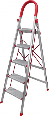Стремянка алюминиевая ТТ 5ступ.
