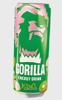 Напиток энергетический Gorilla Kiwi Cactus 0.45л