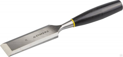 Стамеска 38мм STAYER "Master" плоская с плас. руч.