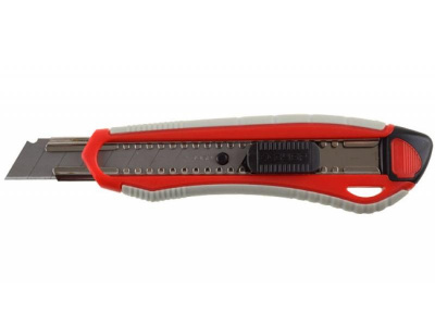 Нож 18мм, ЗУБР, двухкомп. корпус, автофиксатор