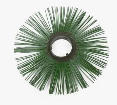 Диск щеточный 120*550 беспроставочный зеленый