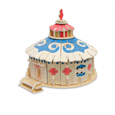 Сборная декоративная модель TT “KAZAK YURT” 