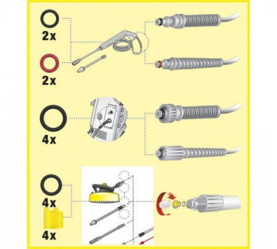 Комплект колец круглого сечения KARCHER