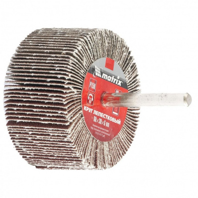 Круг лепестковый для дрели 60*30*6мм Р150 Matrix