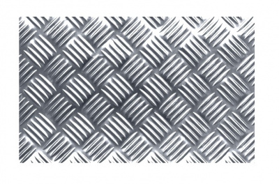 Лист алюминиевый (рифленый) 1,5*600*1200