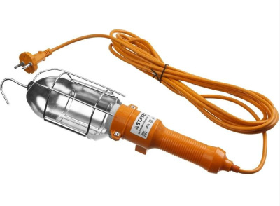 Удлинитель с патроном  5м, переноска STAYER MAXLight