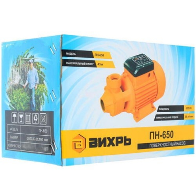 Насос поверхностный ВИХРЬ ПН-650