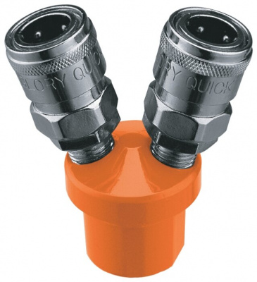 Переходник 2 F х F 1/4" Кратон