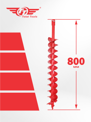 Шнек 250 мм для земли (грунта/почвы) двухзаходный Solido