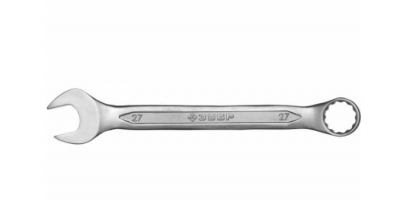 Ключ комбинированный 27мм ЗУБР "МАСТЕР", Cr-V