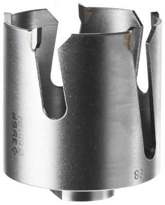 Коронка универсальная  68 мм твердосплавными резцами ЗУБР