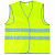 Жилет MATRIX/СИБРТЕХ сигнальный, жёлтый, размер XХL (52-54) (89516)