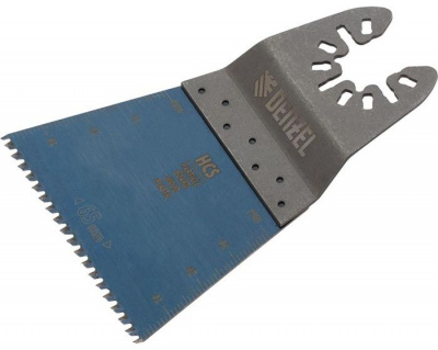 Насадка-лезвие прямая по дереву,ламинату HCS 65*1,8мм крупный зуб DENZEL