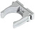 Скоба-держатель 16мм для металлопласт.труб