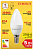 Лампа светодиодная LL-E-C37-5W-230-2,7K-E14 (свеча, 5Вт, тепл., Е14) Eurolux