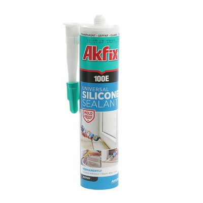 Силикон AkFix 100E 280мл универсальный белый