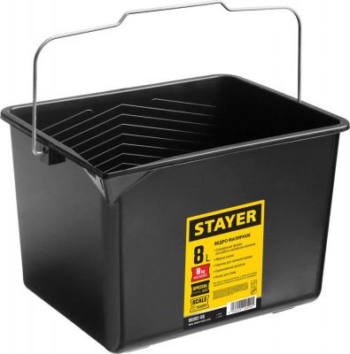 Ведро  8л, малярное пластмассовое STAYER