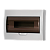 Щит навесной пластиковый ЩРН-П-10 IP40 Sirius
