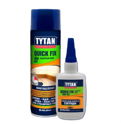 Клей двухкомпонентный TYTAN Quick Fix 400 мл