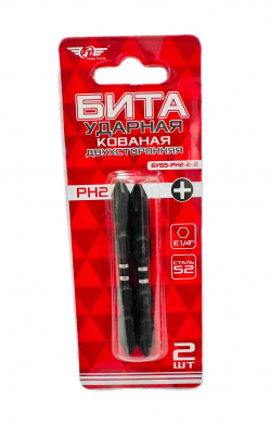 Бита ударная кованая двухсторонняя, 2 шт ТТ