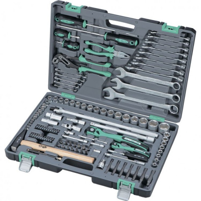 Набор инструмента STELS 119 предмета 1/2", 1/4", Сr-V