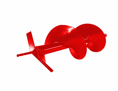 Шнек 300 мм для земли (грунта/почвы) Classic