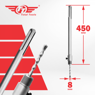 Удлинитель для коронок SDS MAX  450мм TT
