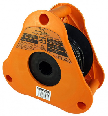 Удлинитель электрический 20 м 4 роз. ТТ "Призма" ПВС 3х1,5 IP44 катушка пластм.