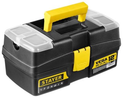 Ящик для инструмента 12" STAYER "VEGA", пластмассовый