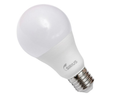 Лампа светодиодная LED Classic A60 15W E27 4000K Sirius