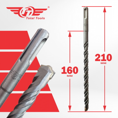 Бур 10* 210 SDS+ TT