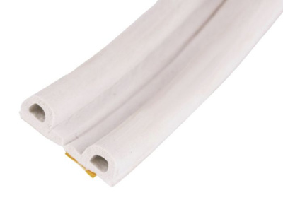 Уплотнитель резиновый TT P9*5.5мм, белый, 100м