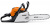 Пила цепная бензиновая STIHL MS-211 (шина 35см)