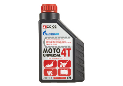 Масло моторное 1л. СОЮЗ 4 ТАКТ минеральное UNIVERSAL МОТО 4Т