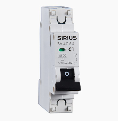 Автоматический выключатель ВА 47-63 PRO 1P 32А (С) 4,5кА Sirius