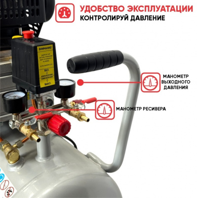 Компрессор воздушный MAGNETTA CE650